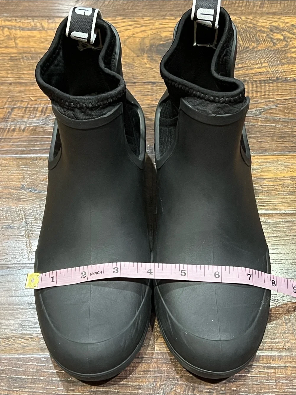 UGG Black Chelsea Rain Boots
